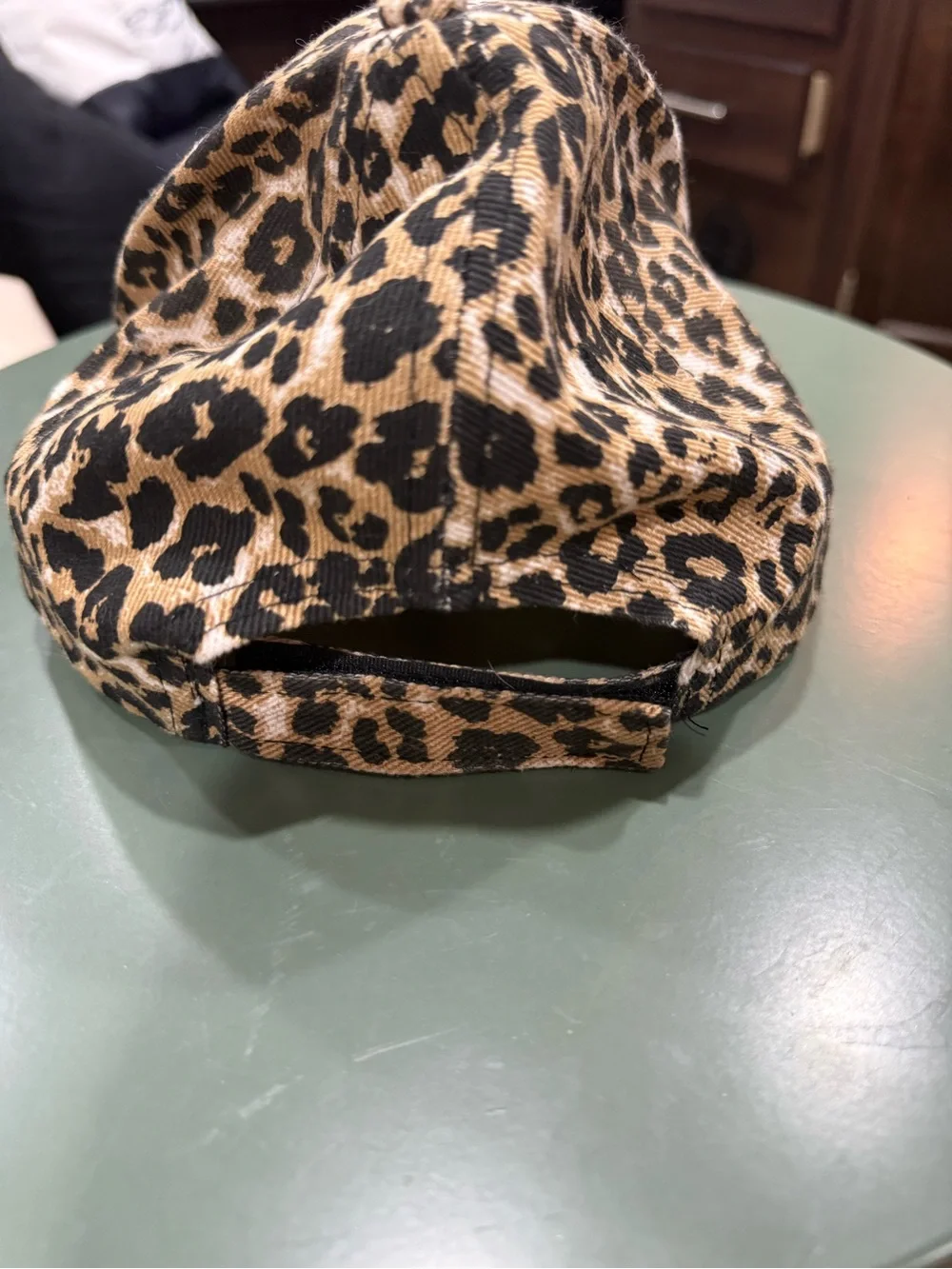 Leopard Print Adjustable Baseball Cap